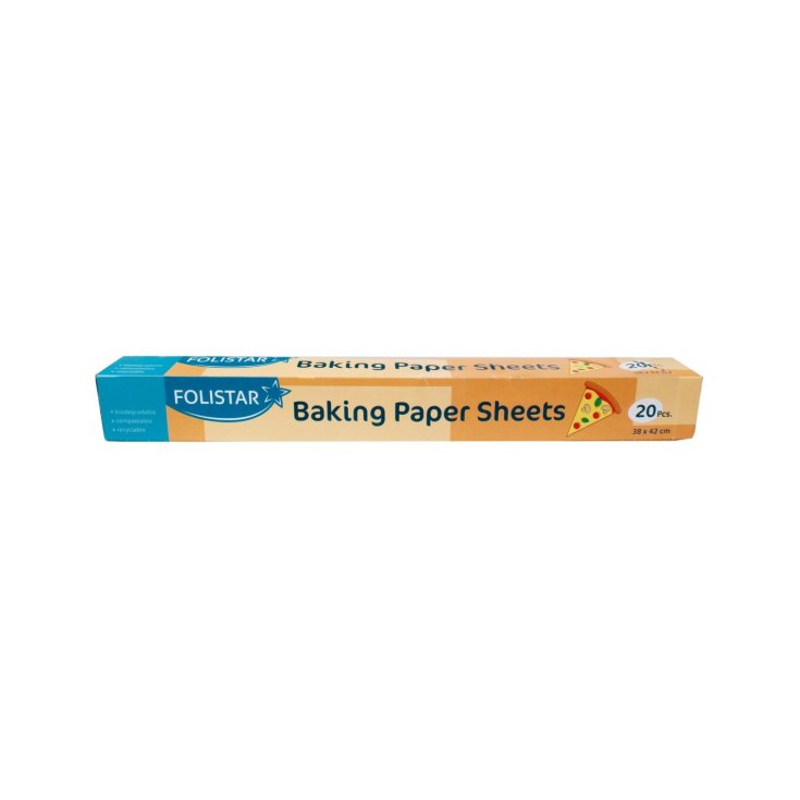 FOLISTAR BAKING PAPER 20PCS