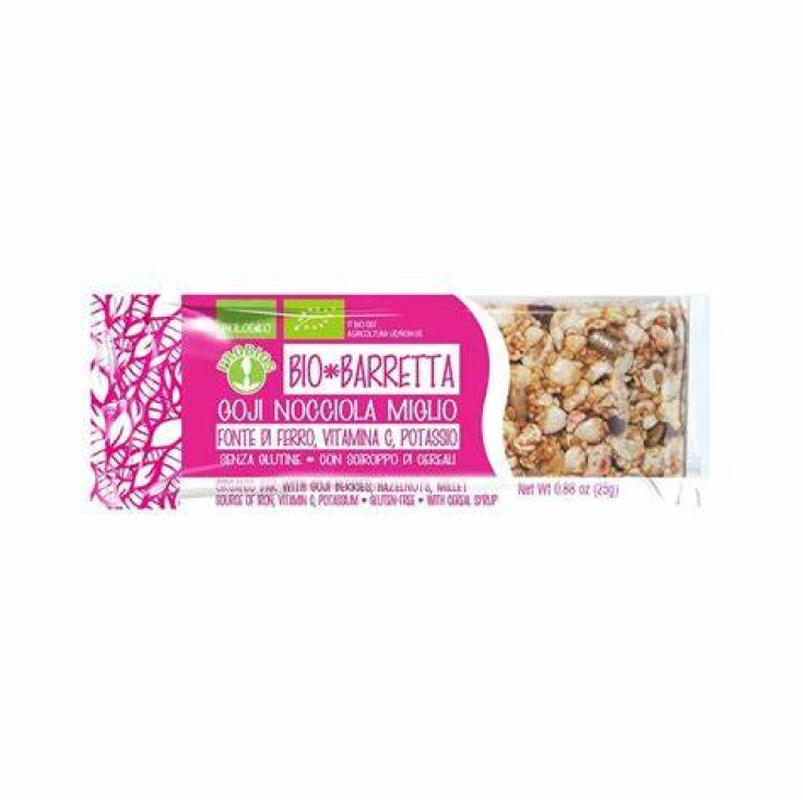 PROBIOS Organic Goji Hazelnut Millet Bar 25g