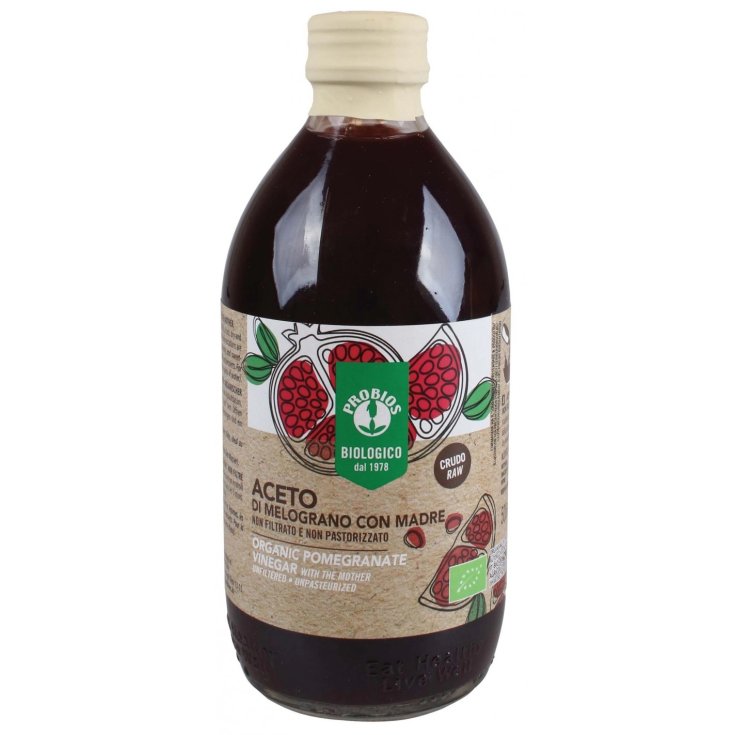 ORGANIC POMEGRANATE VINEGAR N/FILTER