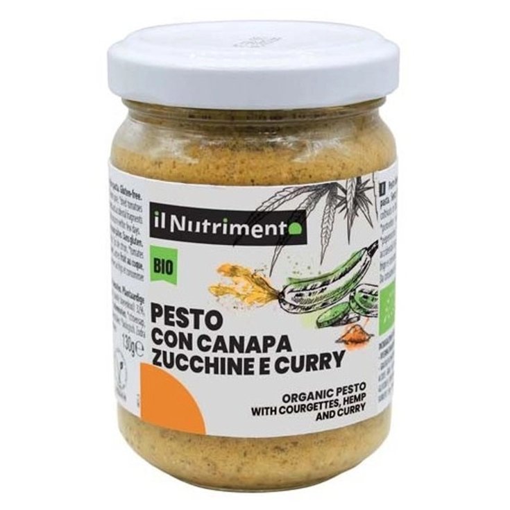 The Nourishment Pesto Hemp Courgettes and Curry 130g