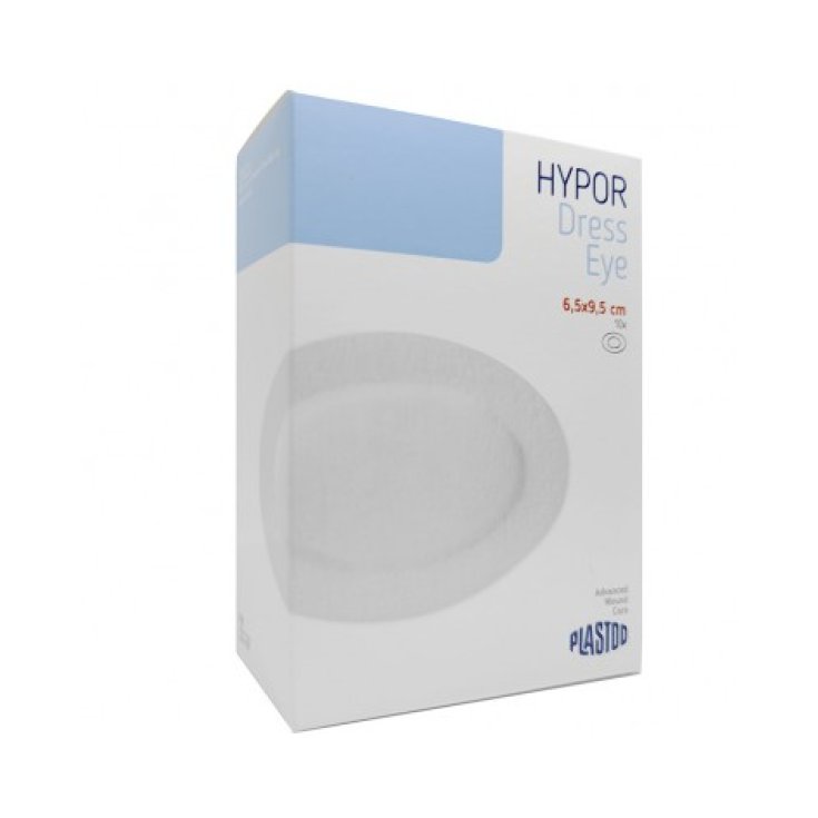Hypor Dress Eye 6.5x9.5cm Plastod Eye Patch 10 Pieces