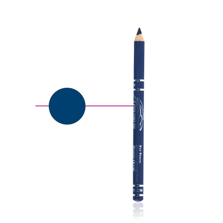 THE COLORS OF EYE PENCIL BLUE OVER