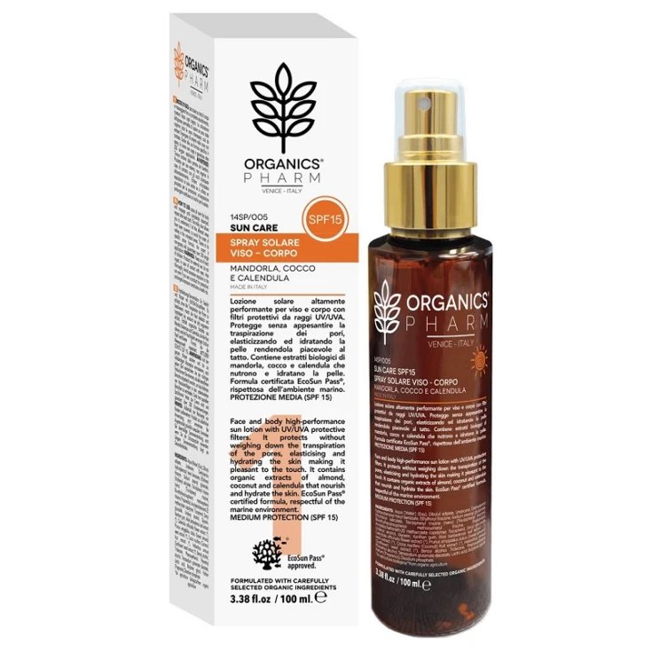 ORG PH SUN SPRAY V/C SPF15