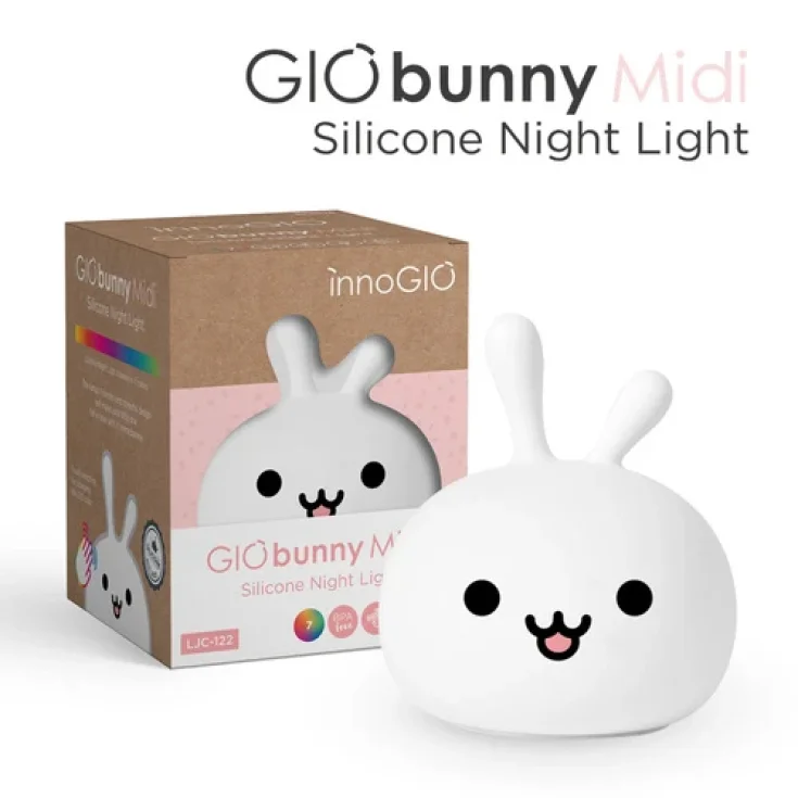 GIOBUNNY NIGHT LIGHT SILICONE