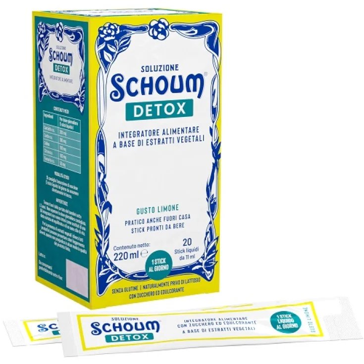 SCHOUM DETOX SOLUTION 20STICK