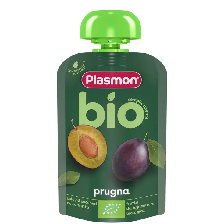 PLASMON PLUM ORGANIC POUCHES100G