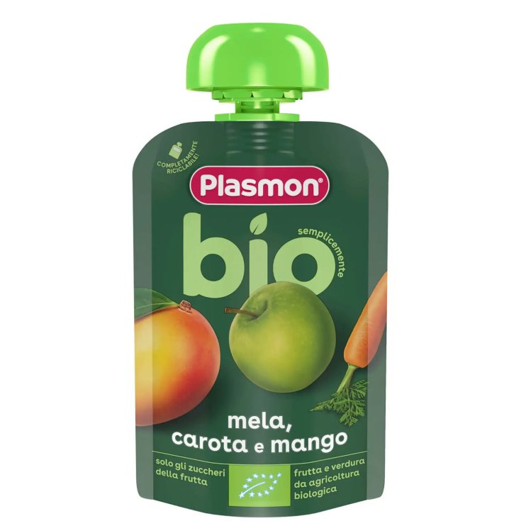 PLASMON APPLE CA MA ORGANIC POUCHES