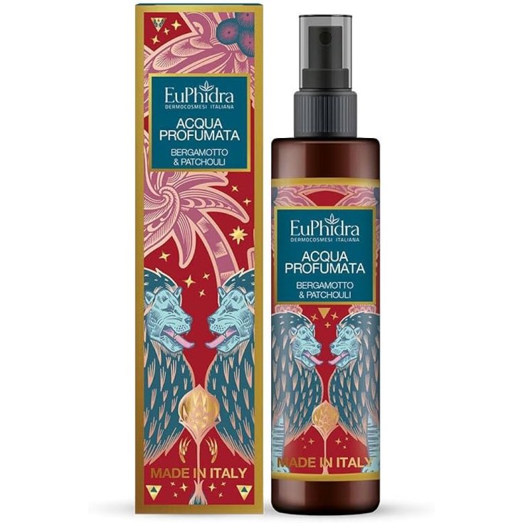 Bergamot & Patchouli Perfumed Water EuPhidra 125ml