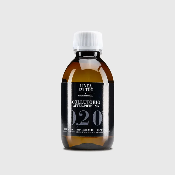TATTOO MOUTHWASH AFTER PIERC