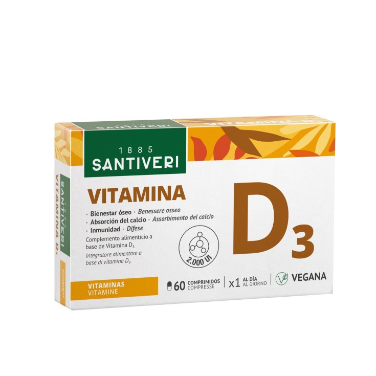 VITAMIN D3 2000UI VEG 60CPR