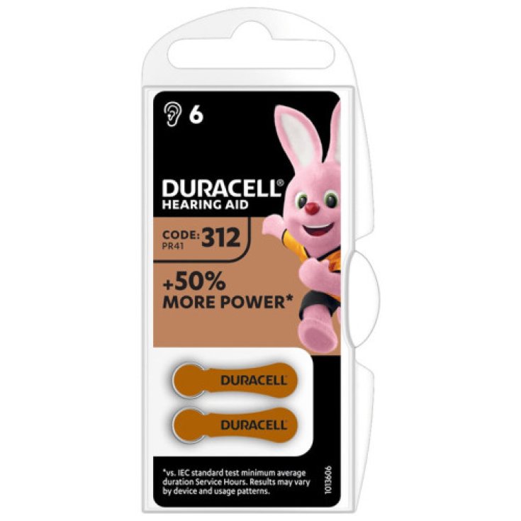 DURACELL EASY TAB 312 BROWN