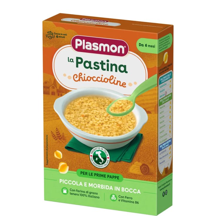 PLASMON PASTA CHIOCCIOLINE300G