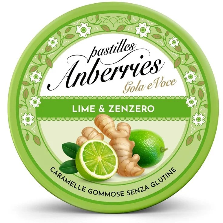 ANBERRIES LIME&GINGER 50G