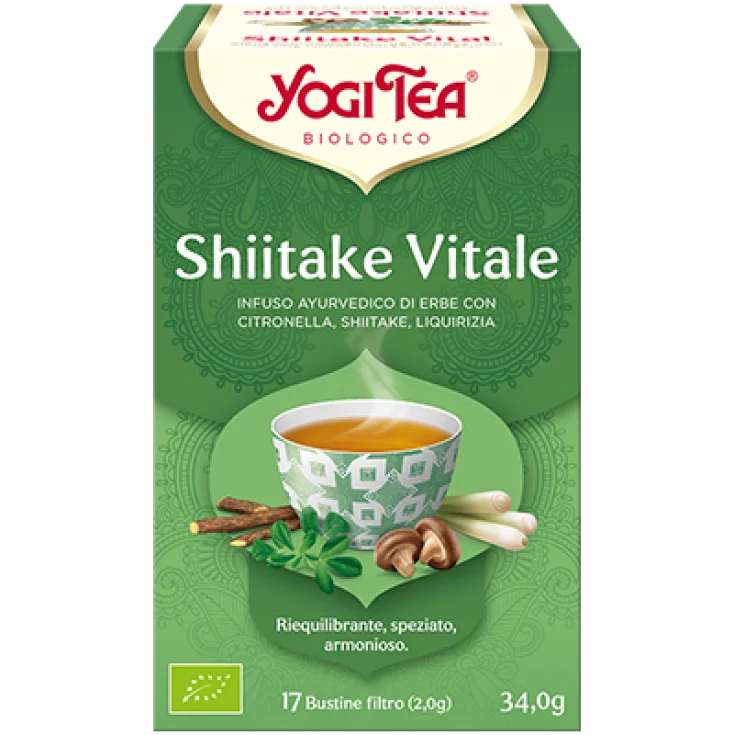 Shiitake Vitale Yogi Tea 17 Sachets