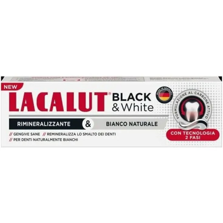 LACALUT TOOTHPASTE BLACK&WHIT