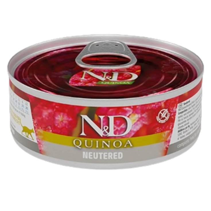 N&D CAT UM QUINOA PORK 80G
