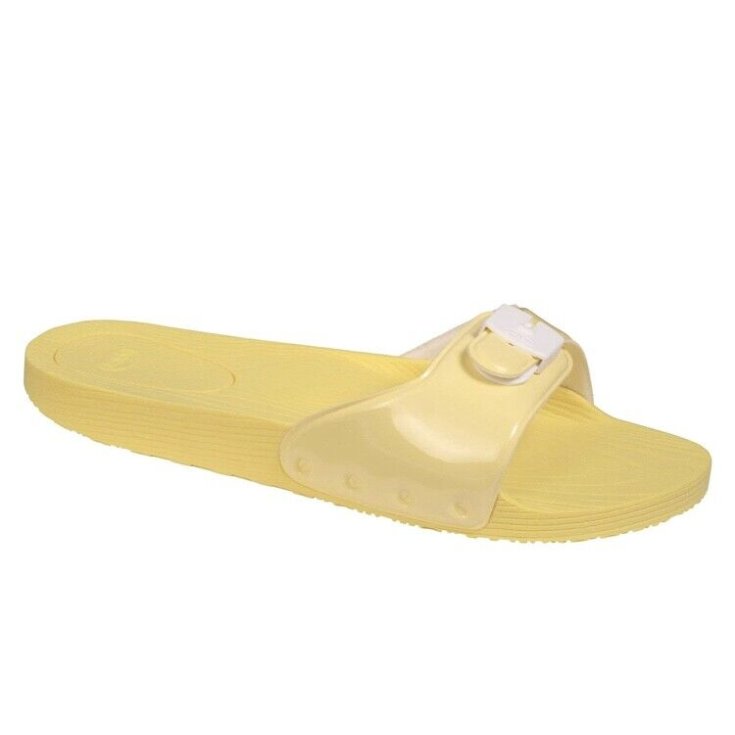SCHOLL POP SYNPAT W YELLOW 40