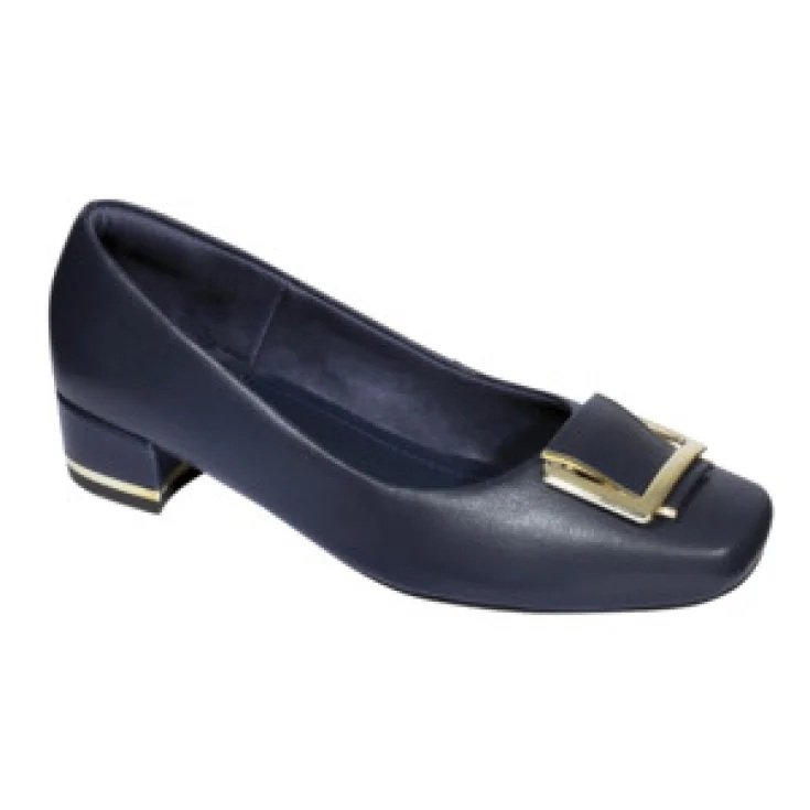 JULIA LEATHER NAVY BLUE 35
