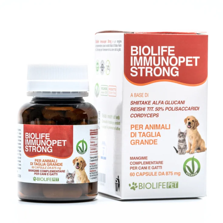 BIOLIFE IMMUNOPET STRONG 60CPS