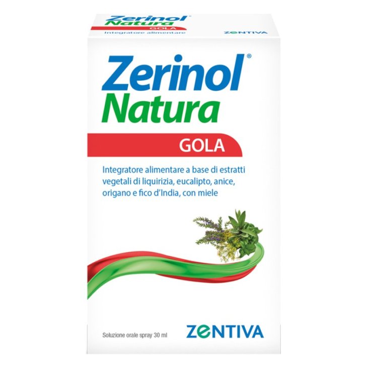 ZERINOL NATURA THROAT SPRAY 30ML