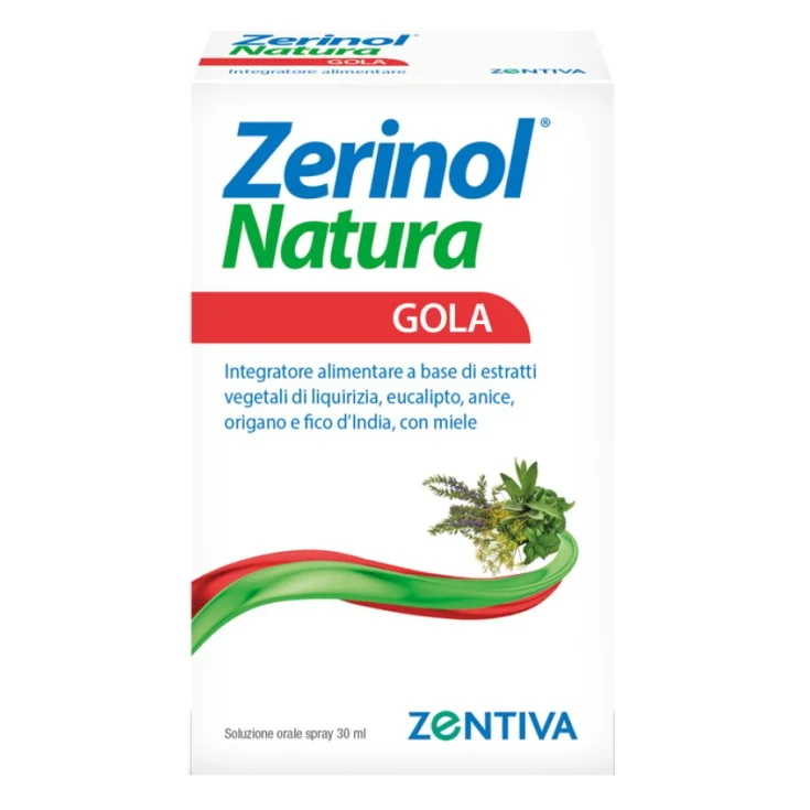 ZERINOL NATURA THROAT SPRAY 30ML