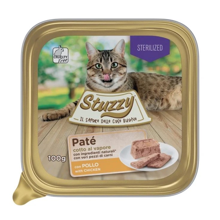 STUZZY CAT PATE STER CHICKEN 100G