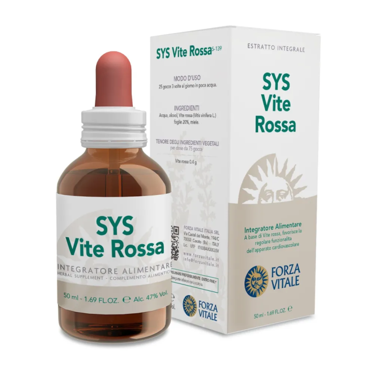 SYS RED VINE DROPS 50ML