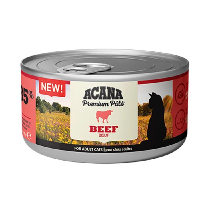 ACANA WET CAT BEEF PATE' 85G