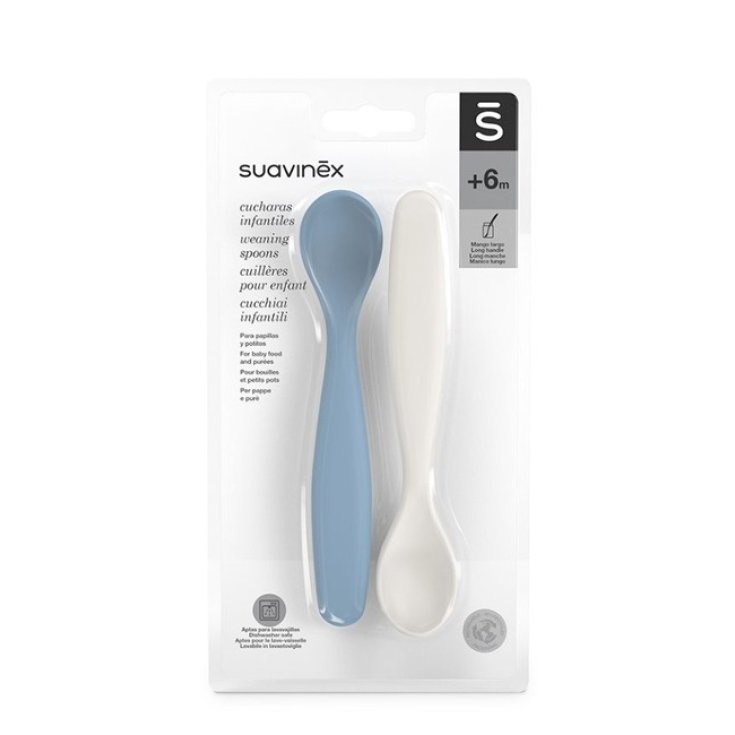 SUAVINEX SPOONS GN AZZ 2PCS