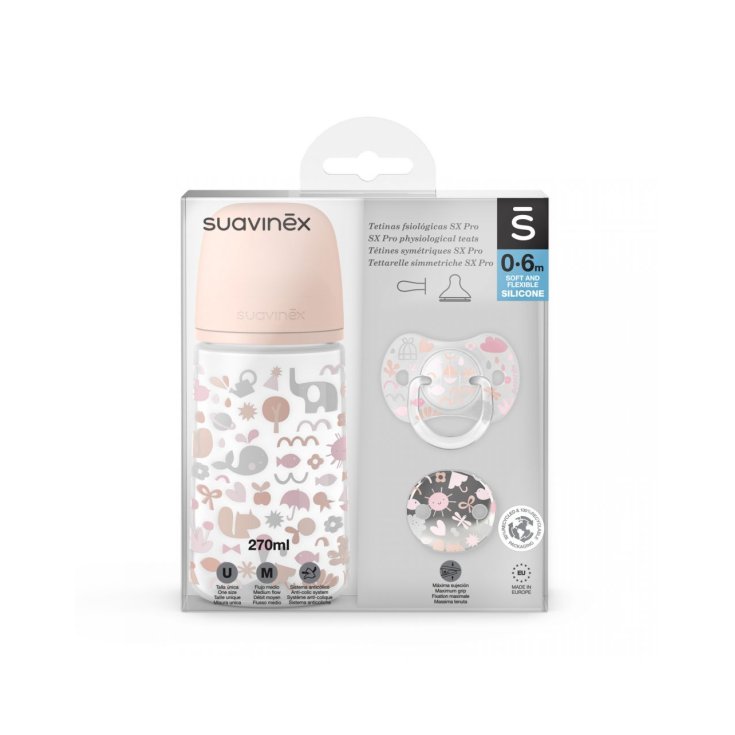 SUAVINEX DRE PINK BIRTH SET