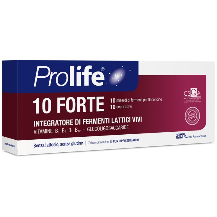 ProLife 10 Forte Zeta Pharmaceuticals 7 Vials