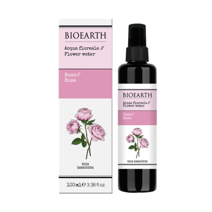 Acqua Floreale Rosa Damascena Bioearth 100ml