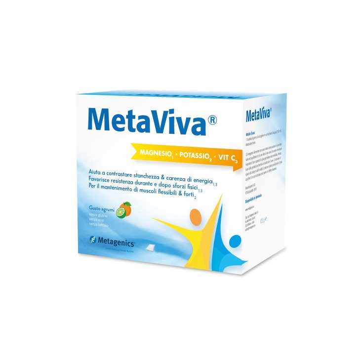 METAVIVA MG K VIT C 40BUST