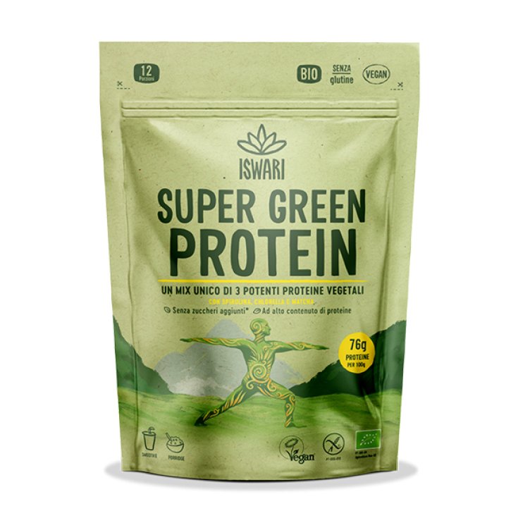 SUPER GREEN PROTEIN BIO ISWARI