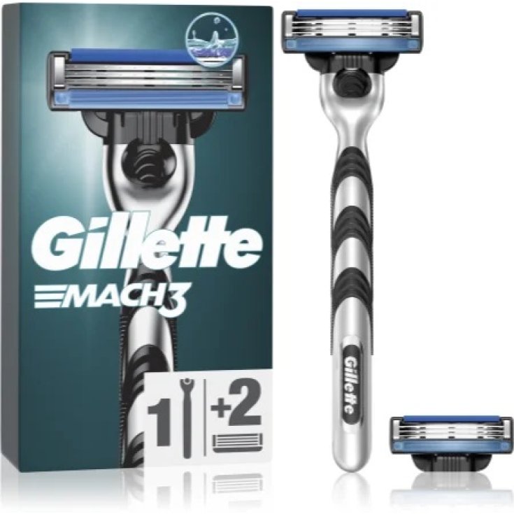 GILLETTE RASOIO MACH3 2PZ