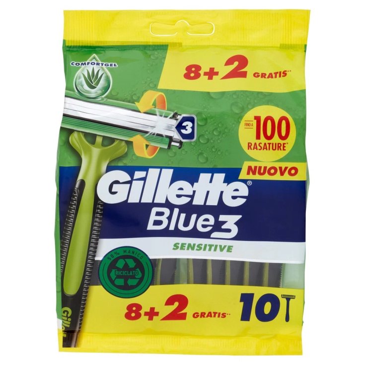 GILLETTE BLUE3 U&G 8+2PZ