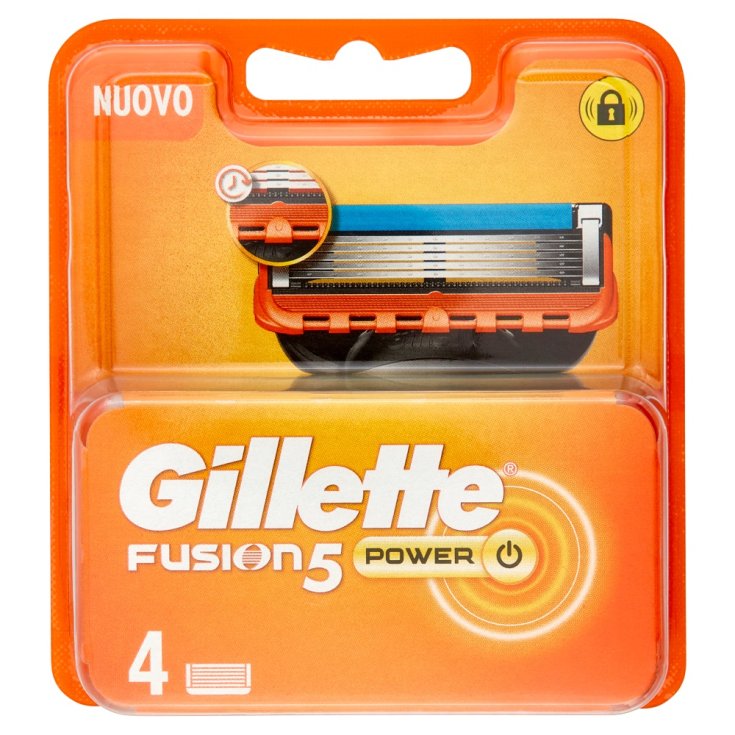 GILLETTE LAME FUSION5 PWR 4PZ