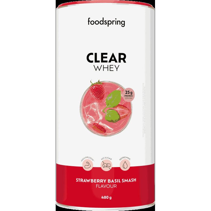 CLEAR WHEY STRAWBERRY BASIL SM