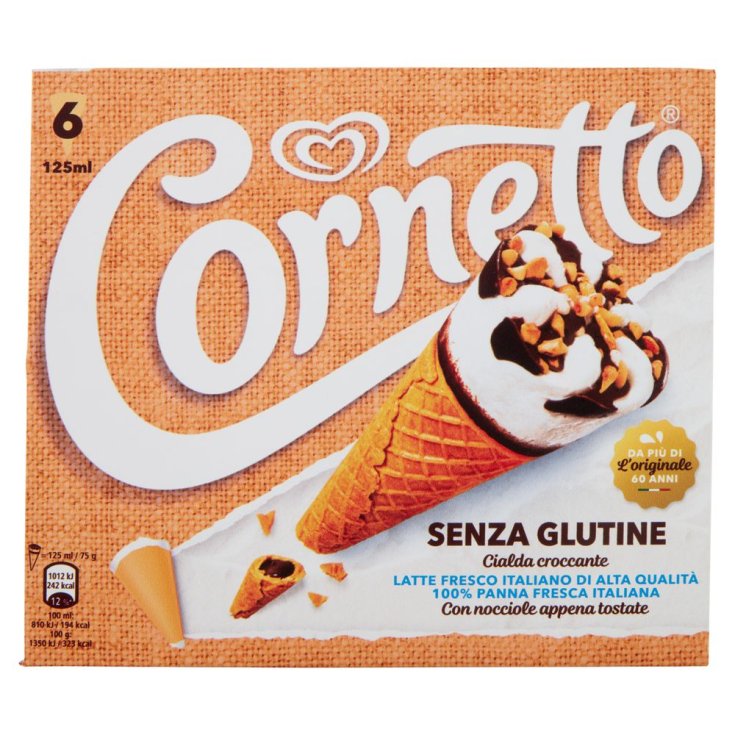 ALGIDA CORNETTO SG 6X75G