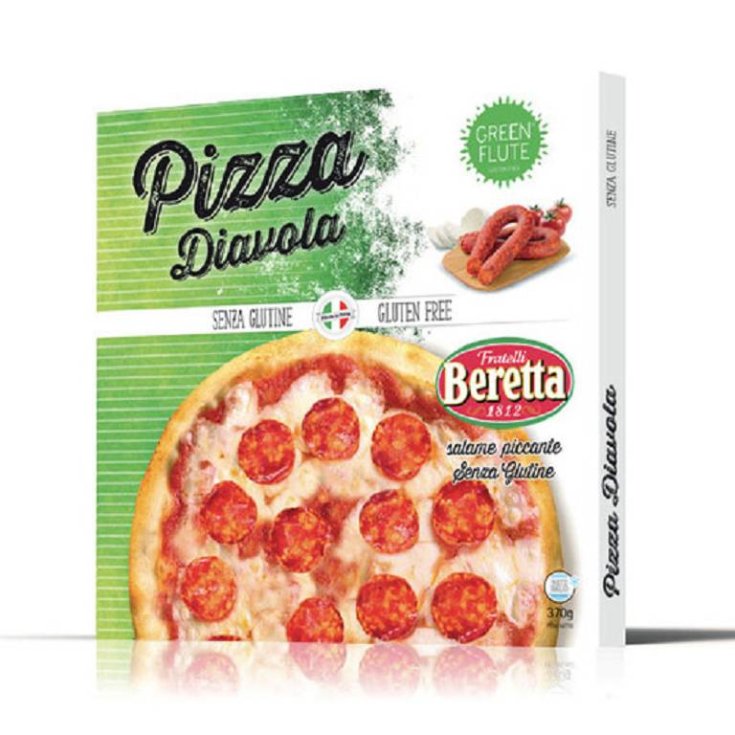 GREEN FLUTE PIZZA DIAVOLA 370G