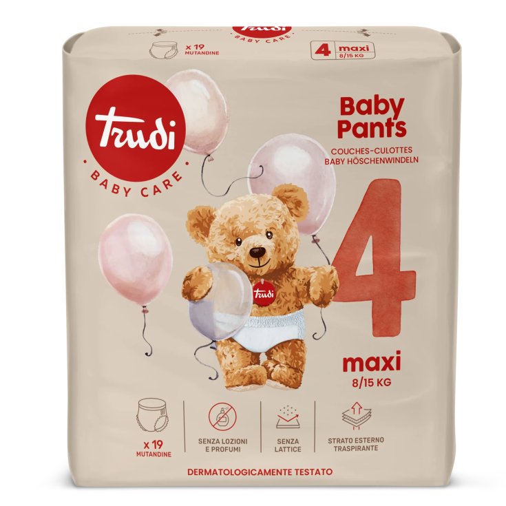 TRUDI BABY PANTS MX 8/15KG 19P