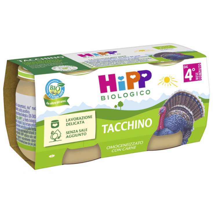 HIPP BIO OMOG TACCHINO 2X80G