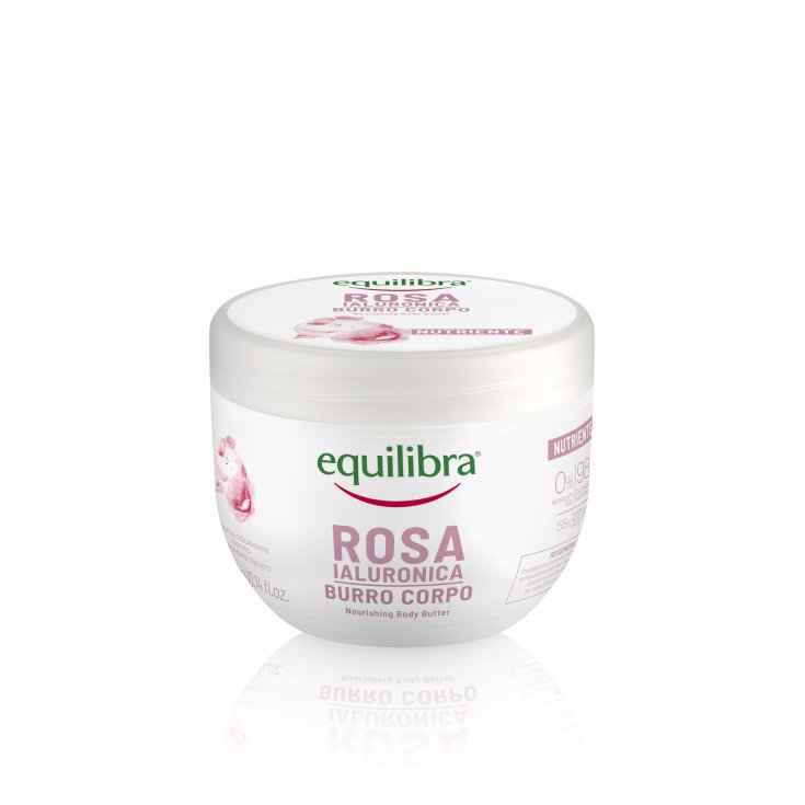 Burro Corpo Nutriente Rosa Ialuronica Equilibra 300ml