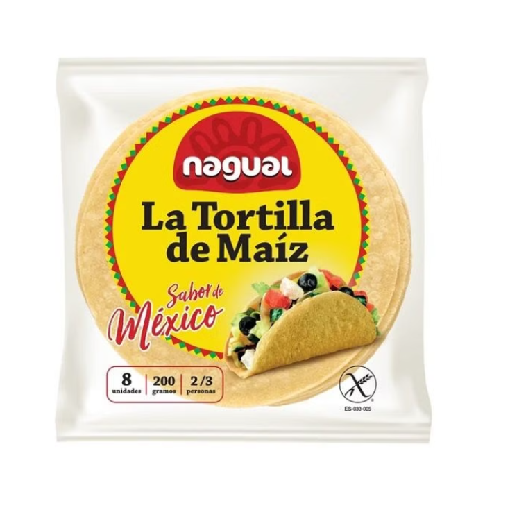 TORTILLAS MAIS GIALLO 10X20G