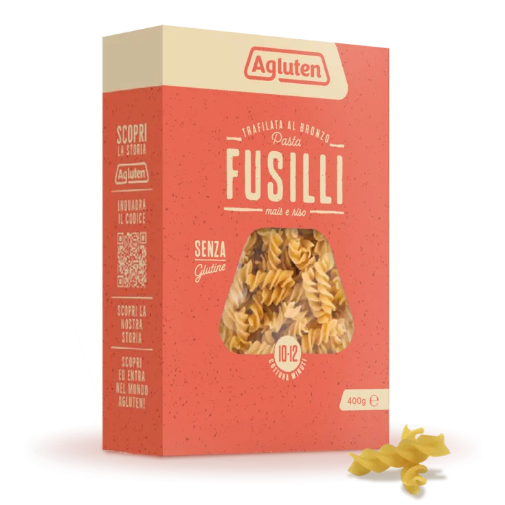 AGLUTEN FUSILLI TP 400G
