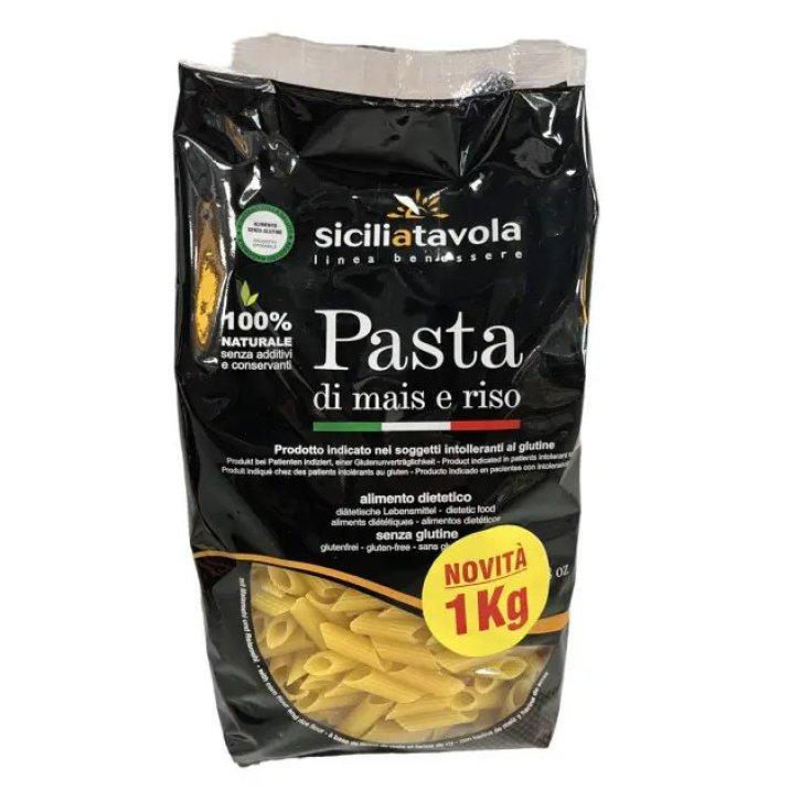 MEZZE PENNE MAIS/RISO 1KG