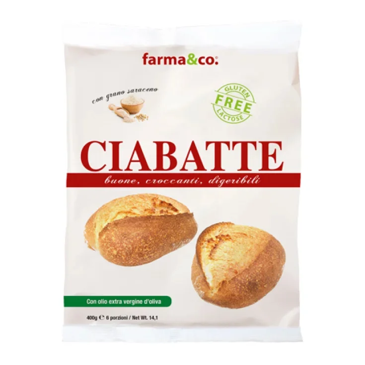 FARMA&CO CIABATTA SURGELAT400G