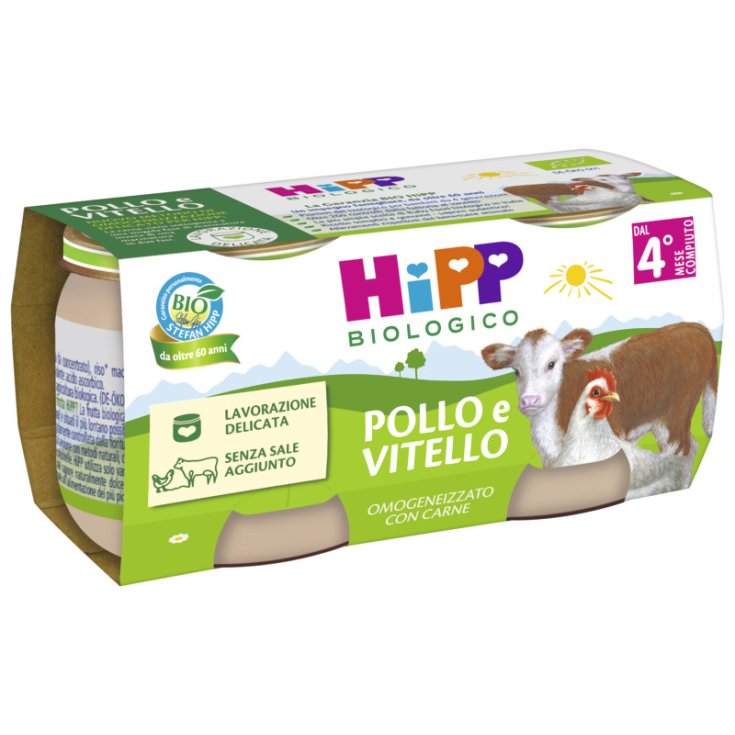 HIPP BIO OMOG POLLO VITEL2X80G