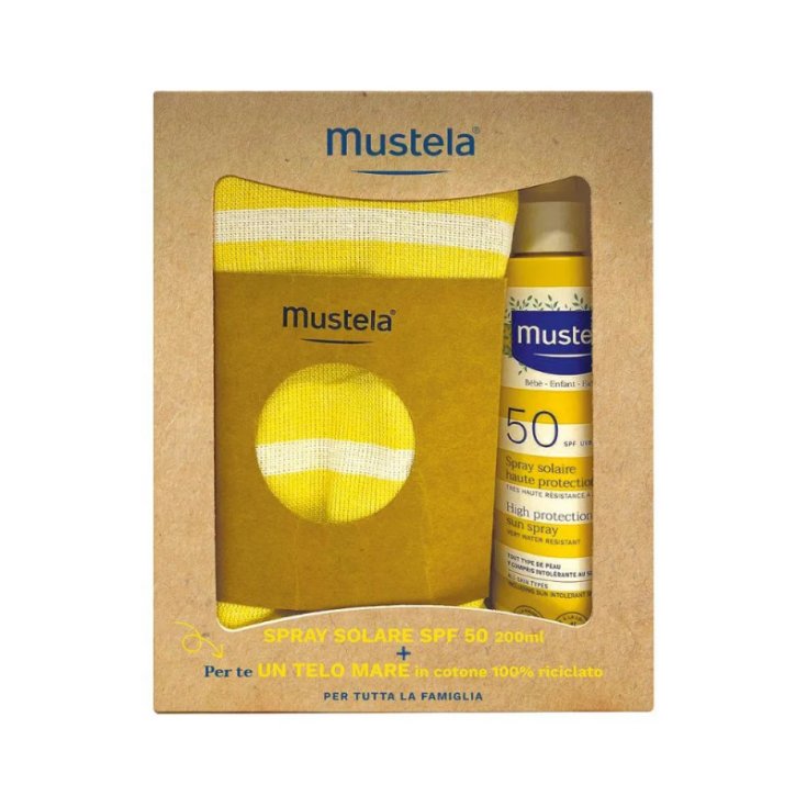 MUSTELA SOLARE 200ML+TELO MARE