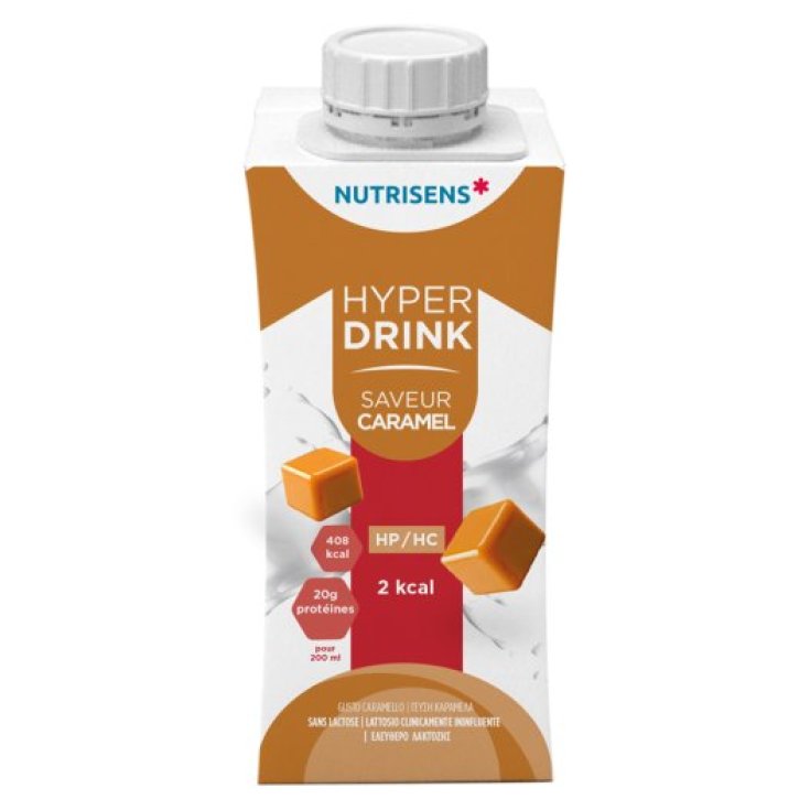 HYPERDRINK 2KCAL CARAM 4X200ML